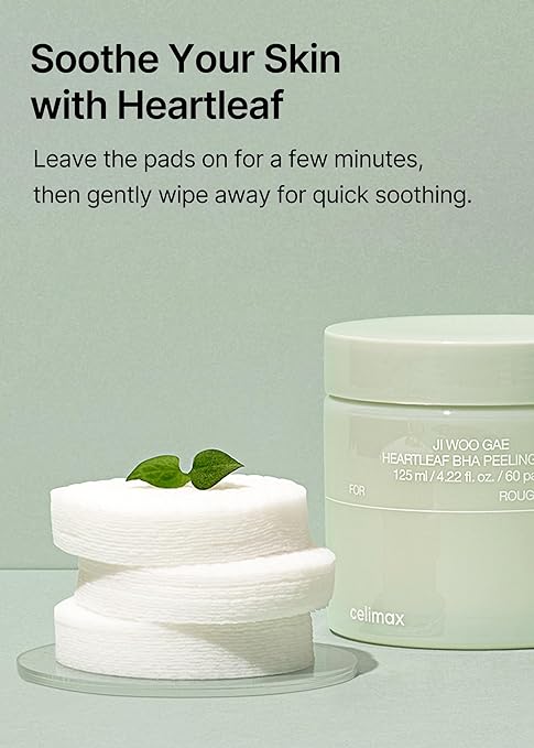 Celimax Ji Woo Gae Heartleaf BHA Peeling Pad 125ml