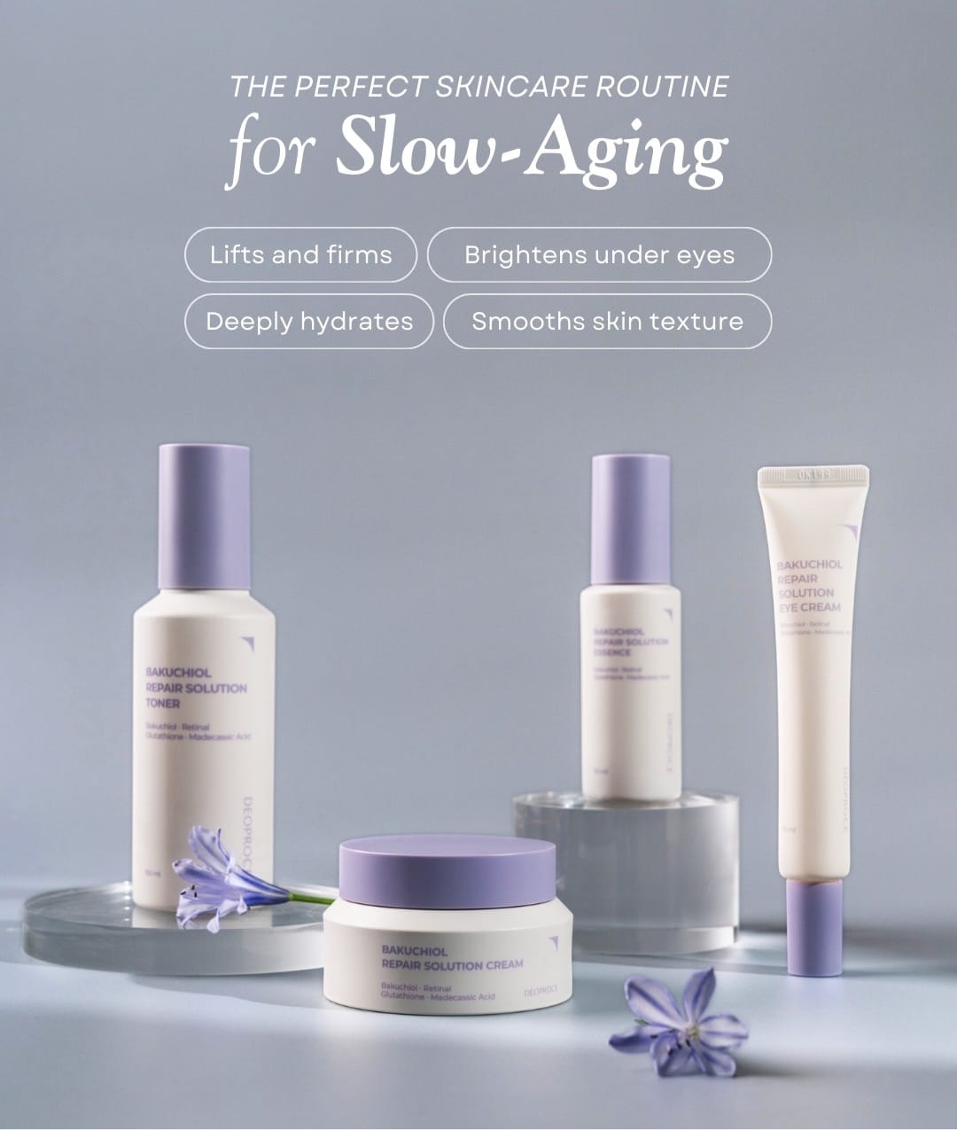 Deoproce Bakuchiol Repair Solution Eye Cream 30ml