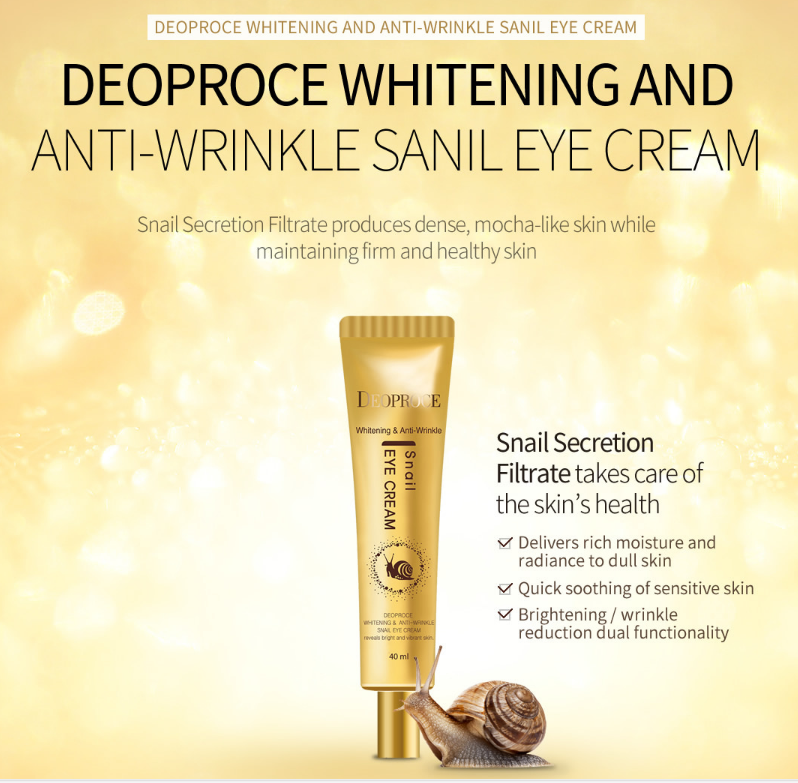 Deoproce Snail Eye Cream 40 ml