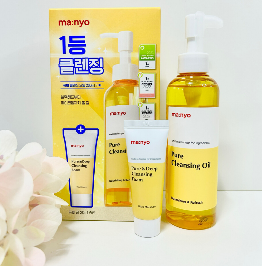 ma:nyo Pure Cleansing Oil 200ml (+foam 20 ml)