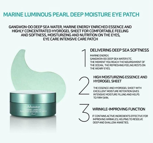 JM Solution - Marine Luminous Pearl Deep Moisture Eye Patch Pearl