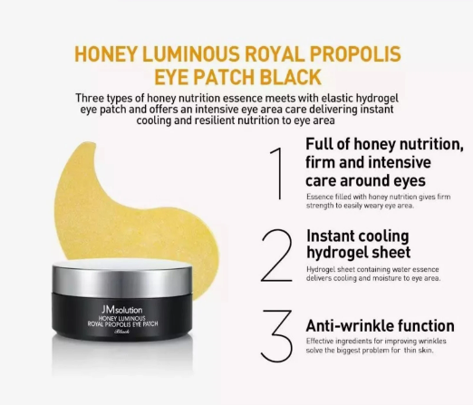 JM Solution Honey Luminous Royal Propolis Eye Patch