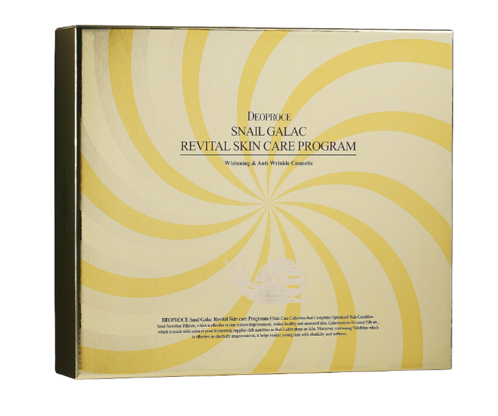  DEOPROCE SNAIL GALAC REVITAL SKIN CARE PROGRAM SET