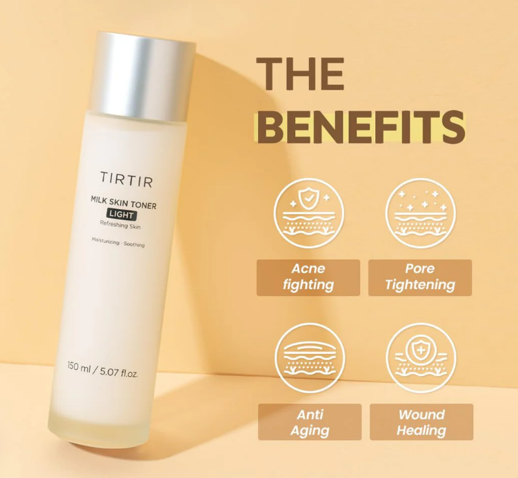 TIRTIR Milk Skin Toner Light 150ml