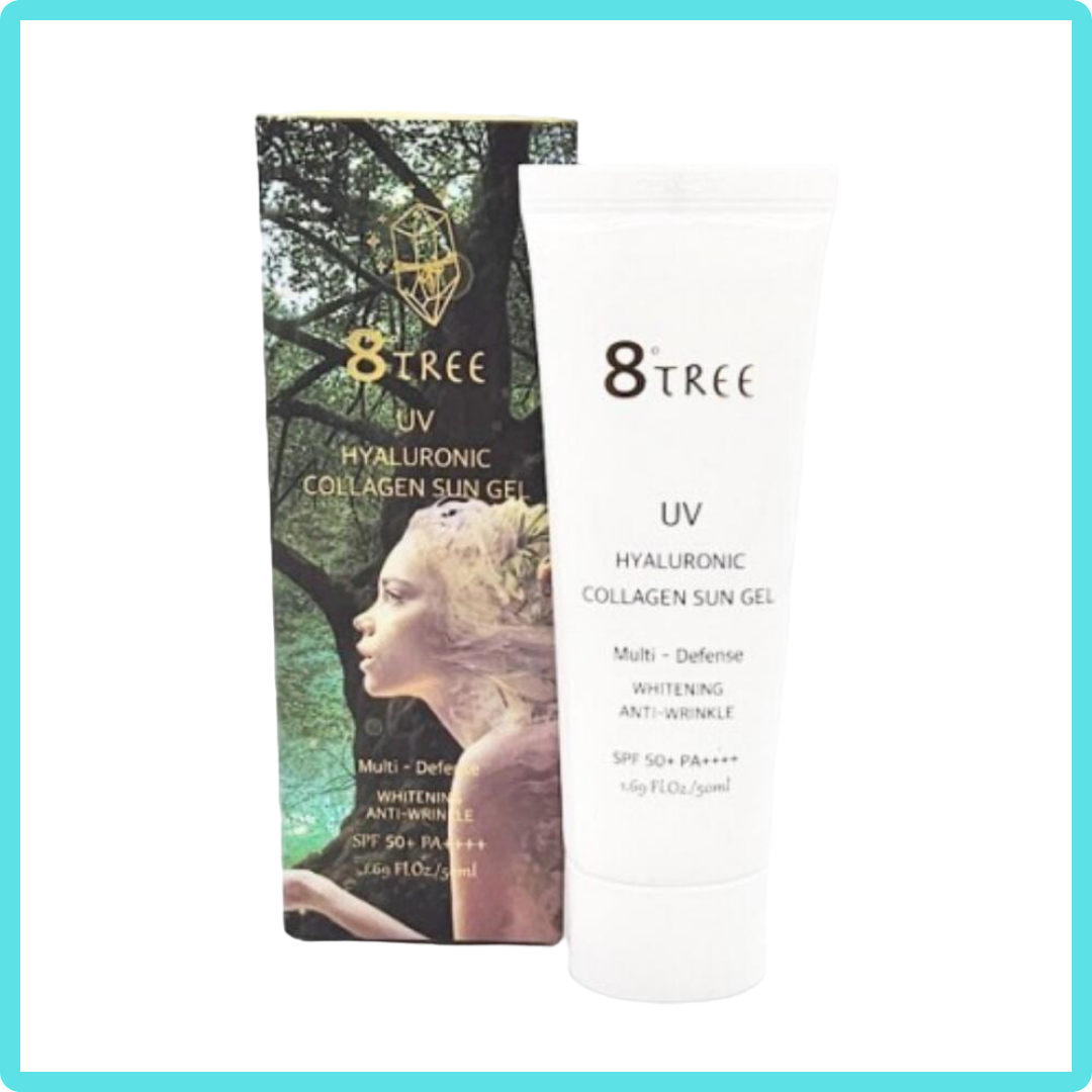 8TREE UV HYALURONIC COLLAGEN SUN GEL SPF50+ PA++++ 50ml