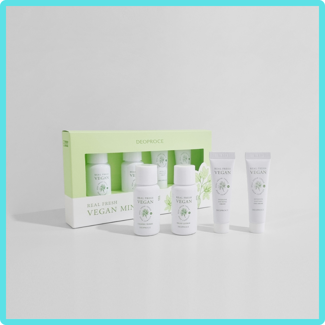 DEOPROCE REAL FRESH VEGAN MINI KIT – GKbeautybar