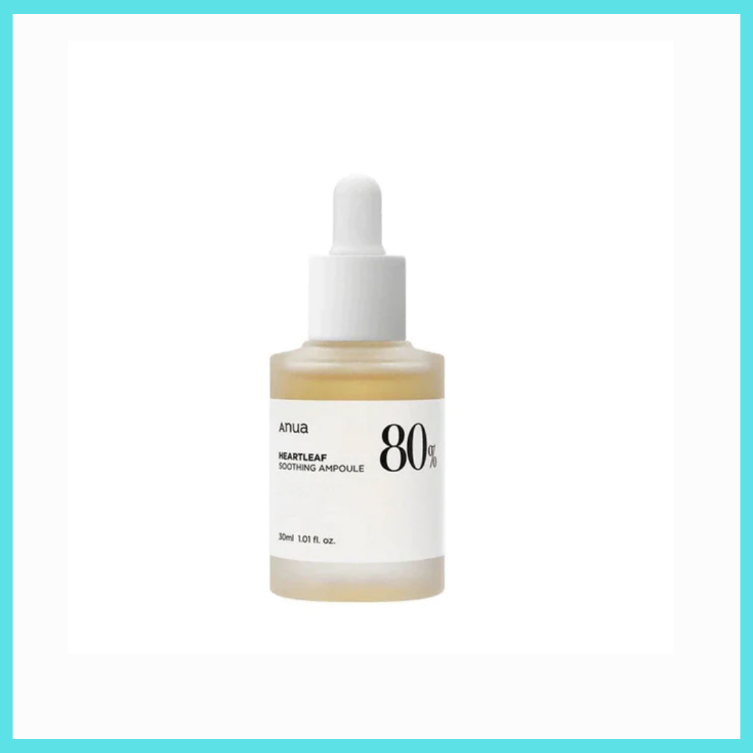 Anua - Heartleaf 80% Soothing Ampoule 30 ml.