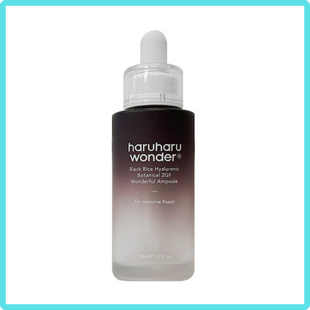 HARUHARU Black Rice Hyaluronic Botanical 2GF Wonderful Ampoule